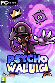 Psycho Waluigi - Fanart - Box - Front Image