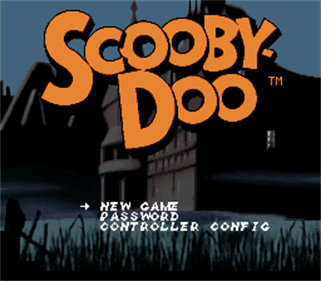 Scooby-Doo Mystery - Screenshot - Game Title Image