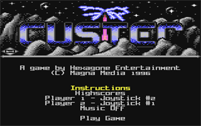 Custer - Screenshot - Game Title Image