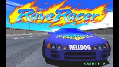 Rave Racer - Screenshot - Game Title Image