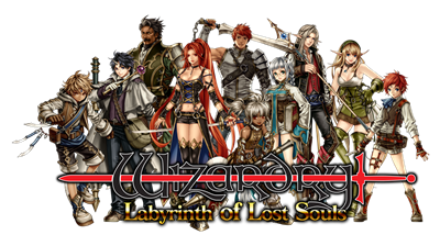 Wizardry: Labyrinth of Lost Souls - Clear Logo Image