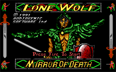 Lone Wolf: The Mirror of Death - Screenshot - Game Title Image