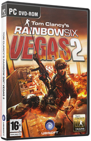 Tom Clancy's Rainbow Six: Vegas 2 - Box - 3D Image