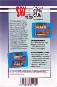 Spy vs Spy II: The Island Caper - Box - Back Image