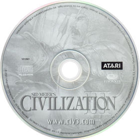Sid Meier's Civilization III: Complete - Disc Image