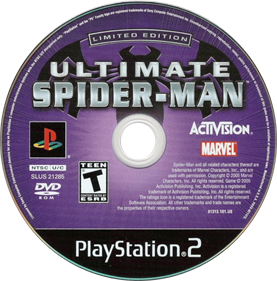 Ultimate Spider-Man: Limited Edition - Disc Image
