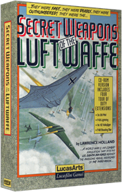 Secret Weapons of the Luftwaffe (CD-ROM) - Box - 3D Image