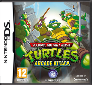 Teenage Mutant Ninja Turtles: Arcade Attack - Box - Front - Reconstructed Image