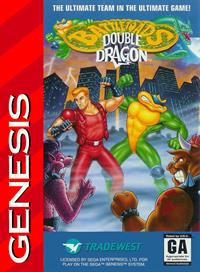 Battletoads / Double Dragon - Box - Front - Reconstructed