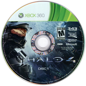 Halo 4 - Disc Image