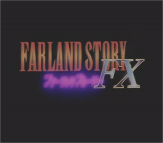 Farland Story FX - Screenshot - Game Title Image