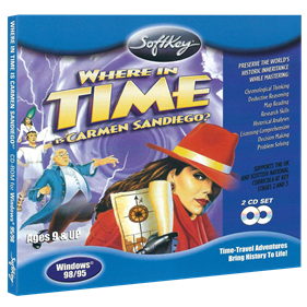 Where in Time is Carmen Sandiego? - Box - 3D Image