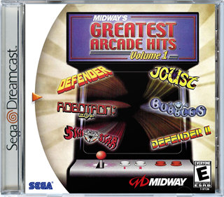Midway's Greatest Arcade Hits Volume 1 - Box - Front - Reconstructed Image