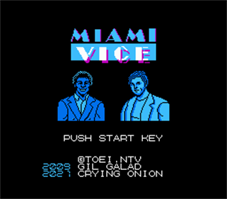 Miami Vice: The Videogame - Screenshot - Game Title Image