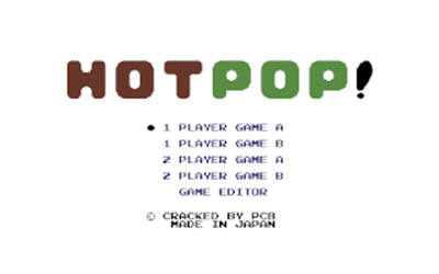Hot Pop - Screenshot - Game Title Image