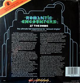 Romantic Encounters at the Dome - Box - Back Image