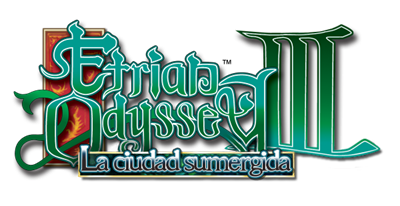 Etrian Odyssey III: The Drowned City - Clear Logo Image