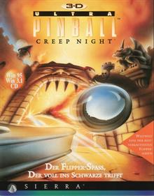 3-D Ultra Pinball: Creep Night - Box - Front Image