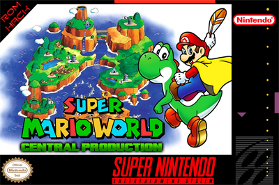 Super Mario World Central Production - Fanart - Box - Front Image