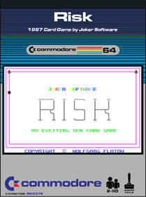 Risk (Joker Software) - Fanart - Box - Front Image