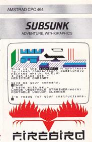 Subsunk - Box - Front Image