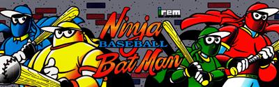 Ninja Baseball Bat Man - Arcade - Marquee Image