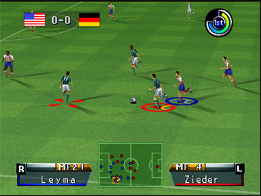 International Superstar Soccer '98 - Screenshot - Gameplay Image