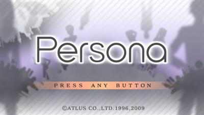 Shin Megami Tensei: Persona - Screenshot - Game Title Image