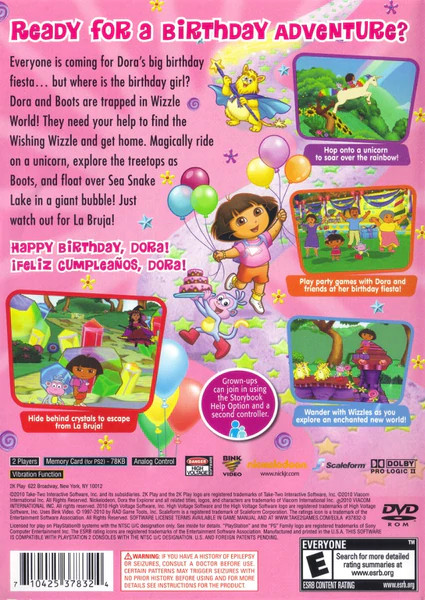 Dora the Explorer: Dora's Big Birthday Adventure Images - LaunchBox ...