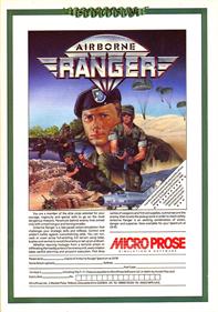 Airborne Ranger - Advertisement Flyer - Front Image