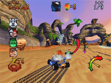 Crash Nitro Kart - Screenshot - Gameplay Image