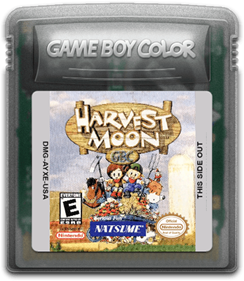 Harvest Moon GBC - Fanart - Disc Image