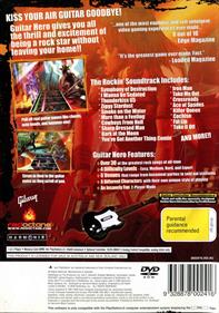 Guitar Hero - Box - Back Image