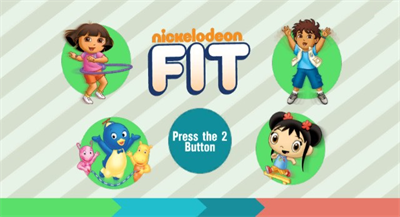 Nickelodeon Fit - Screenshot - Game Title Image