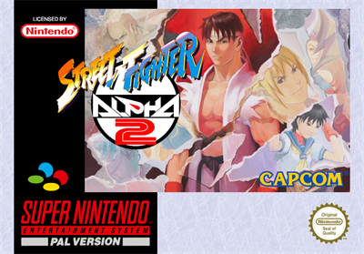Street Fighter Alpha 2 - Fanart - Box - Front Image