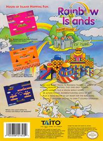 Rainbow Islands - Box - Back Image