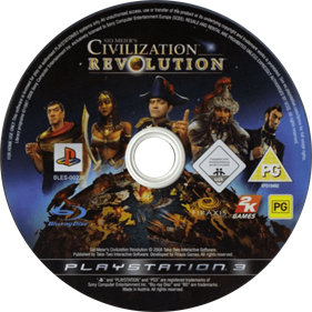 Sid Meier's Civilization Revolution - Disc Image