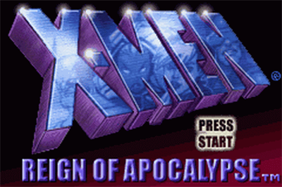 X-Men: Reign of Apocalypse - Screenshot - Game Title Image