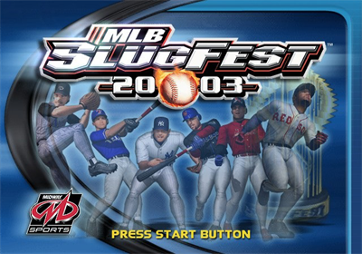 MLB SlugFest 2003 - Screenshot - Game Title Image
