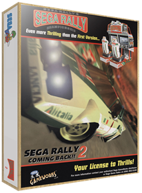 Sega Rally 2 DX - Box - 3D Image