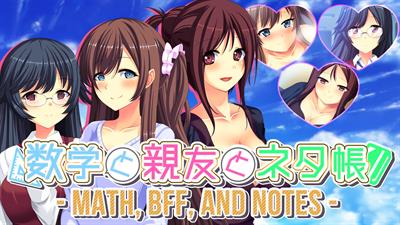 Math, BFF, and Notes - Suugaku to Shinyuu to Neta Chou - Fanart - Background Image