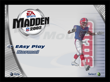 Madden NFL 2002 - Screenshot - Game Select Image