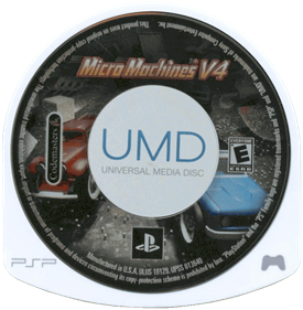 Micro Machines V4 - Disc Image