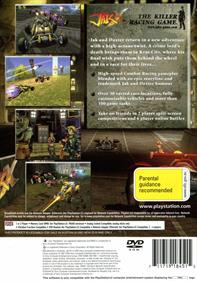 Jak X: Combat Racing - Box - Back Image