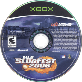 MLB SlugFest 2006 - Disc Image