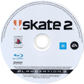 Skate 2 - Disc Image