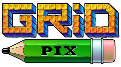 Grid Pix - Clear Logo Image