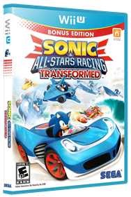 Sonic & All-Stars Racing Transformed: Bonus Edition - Box - 3D Image