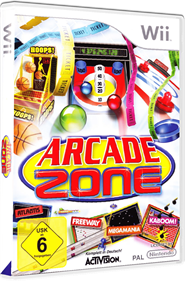 Arcade Zone - Box - 3D Image