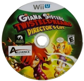 Giana Sisters: Twisted Dreams: Director's Cut - Disc Image